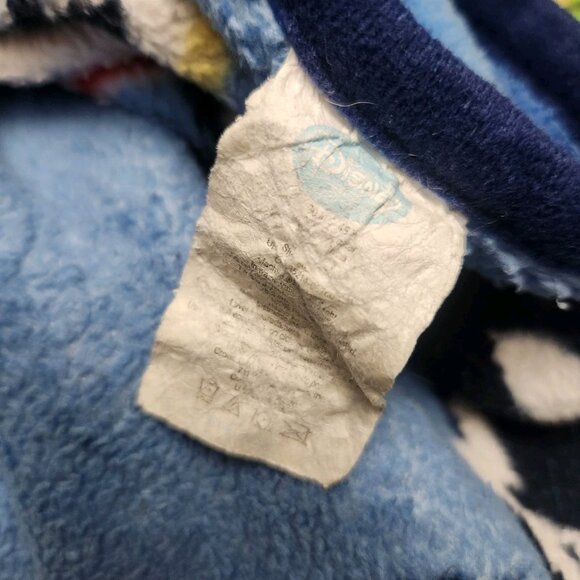 Y2K Disney Pixar Kids Plush Blanket Toy Story Woody & Buzz Play - Picture 5 of 5